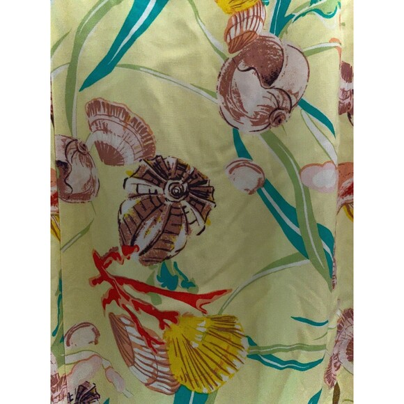 Urban Outfitters Siren Strappy Back Midi Dress size M NWT Seashell Print - Picture 5 of 13